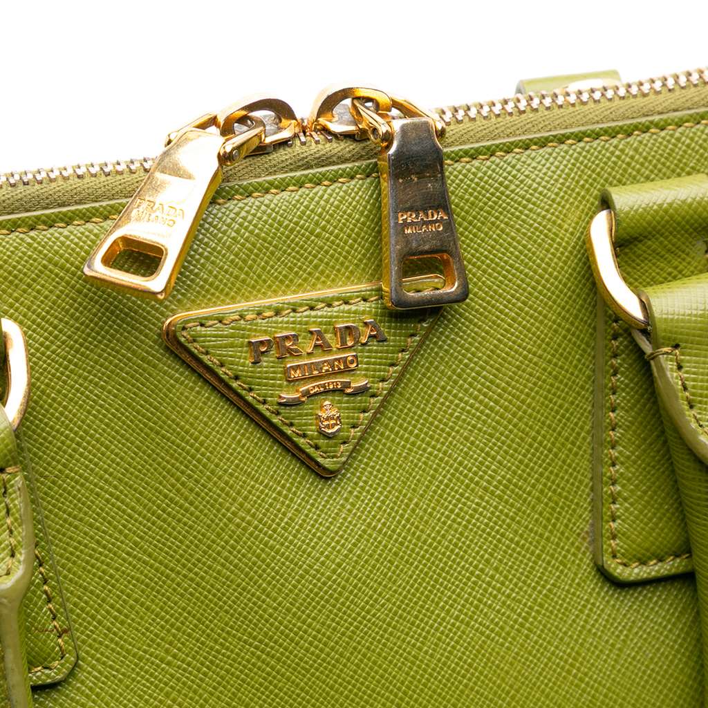 Prada Medium Saffiano Lux Promenade Satchel - 5
