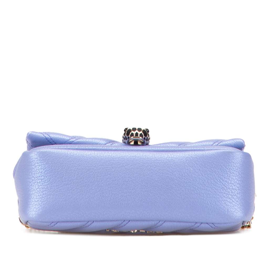 Bvlgari Leather Serpenti Cabochon Chain Crossbody - Image 6