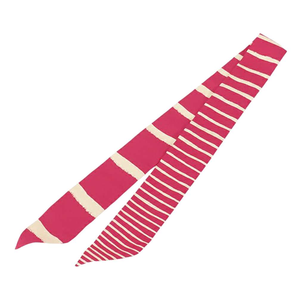 Hermès Mediterranee Silk Twilly Scarf