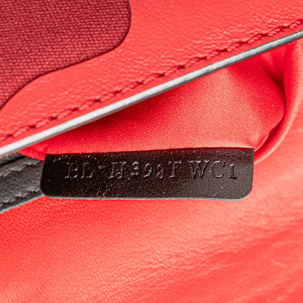 Valentino Medium Nappa and Canvas Camouflage Rockstud Glam Lock Crossbody - Detail 1