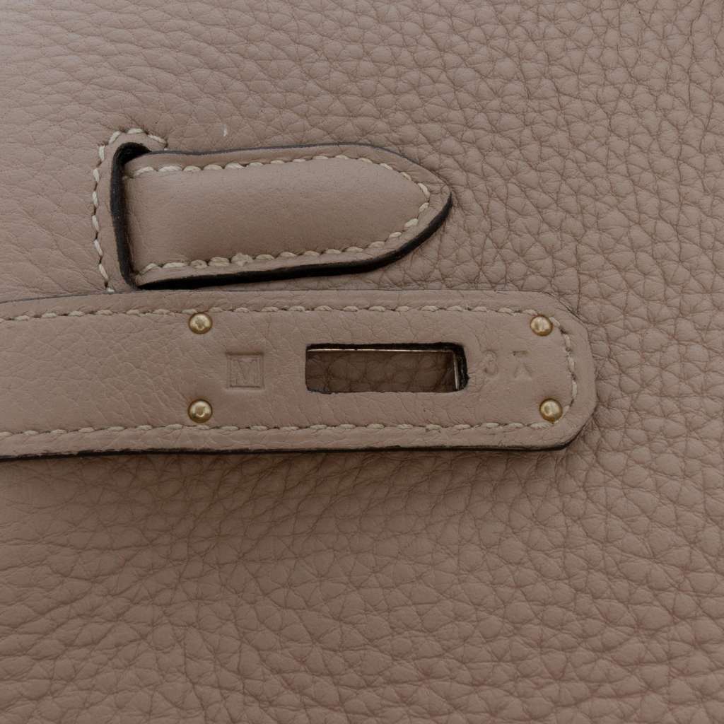 Hermès Clemence Birkin Retourne 35 - Detail 1