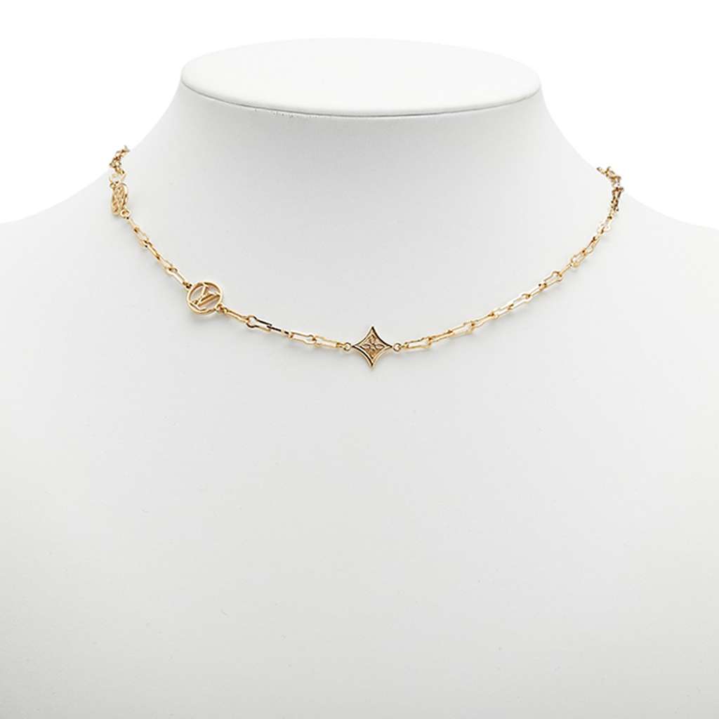 Louis Vuitton Gold Plated Collier Forever Young Necklace - 4