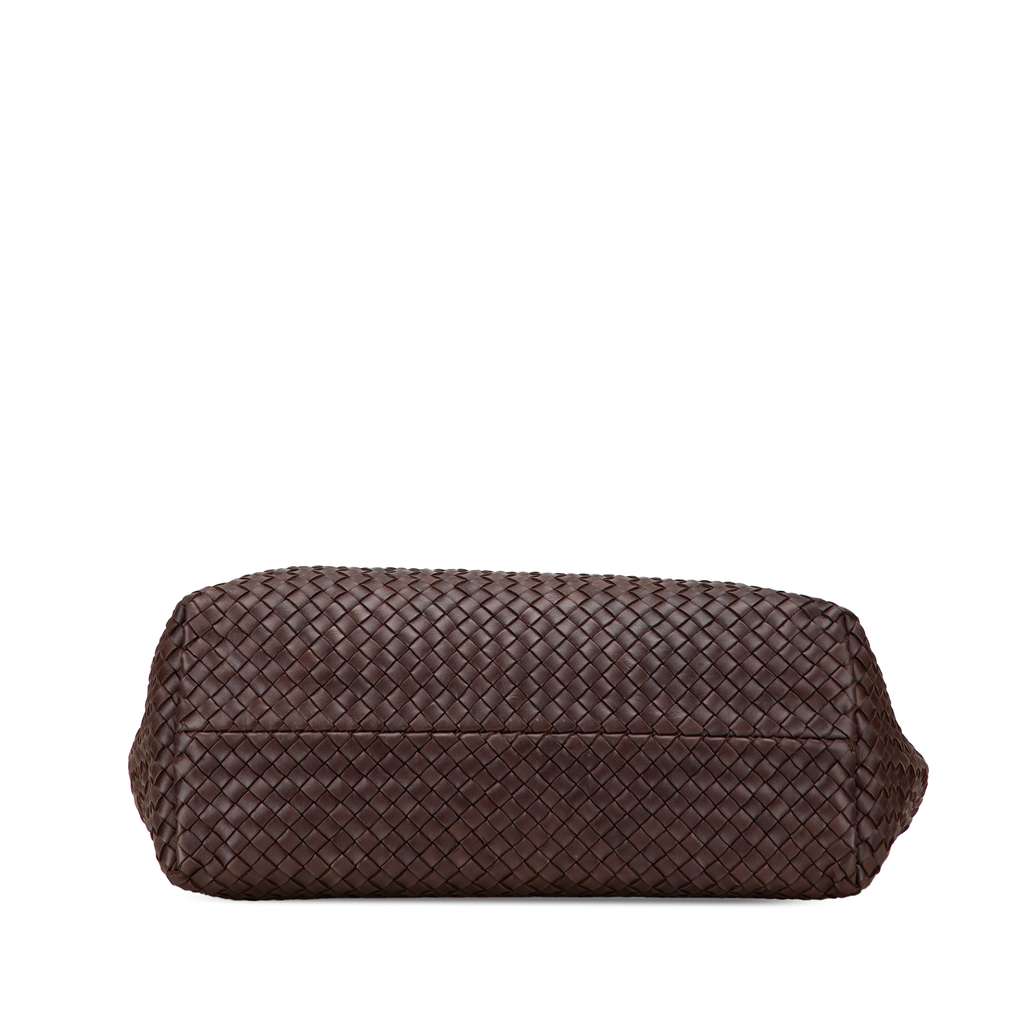 Bottega Veneta Medium Lambskin Intreccio Cabat Tote - 3