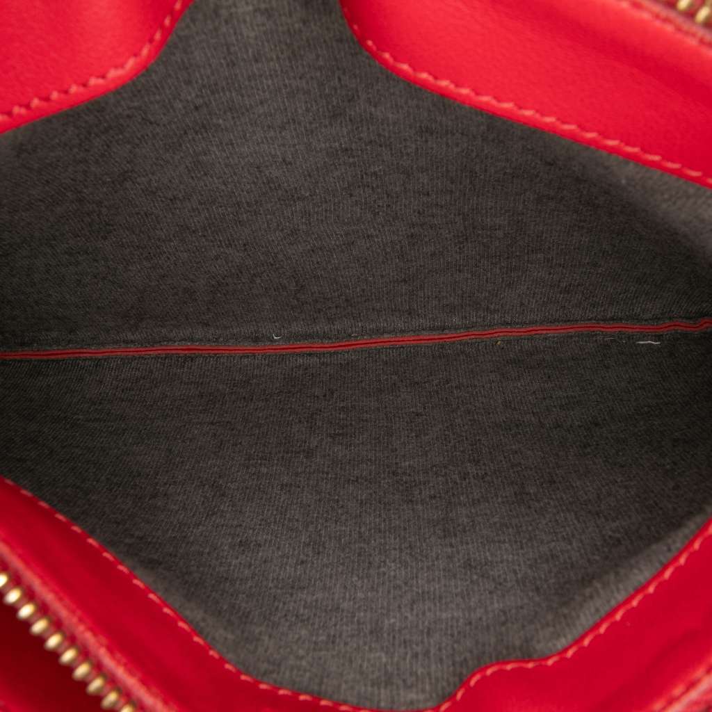 Celine Small Lambskin Trio Crossbody - Side view