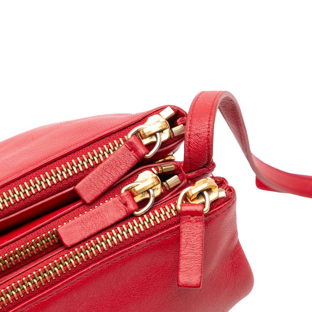 Celine Small Lambskin Trio Crossbody - Image 11