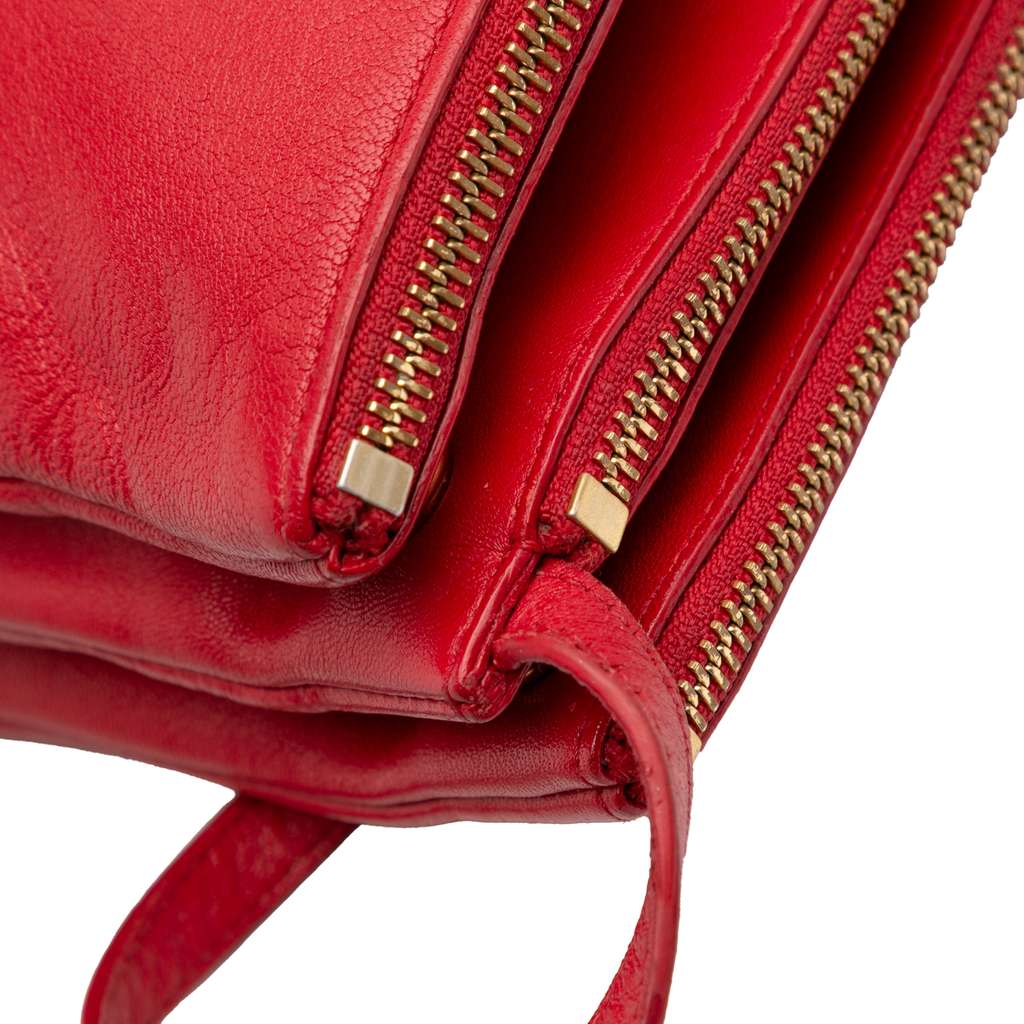 Celine Small Lambskin Trio Crossbody - Image 12