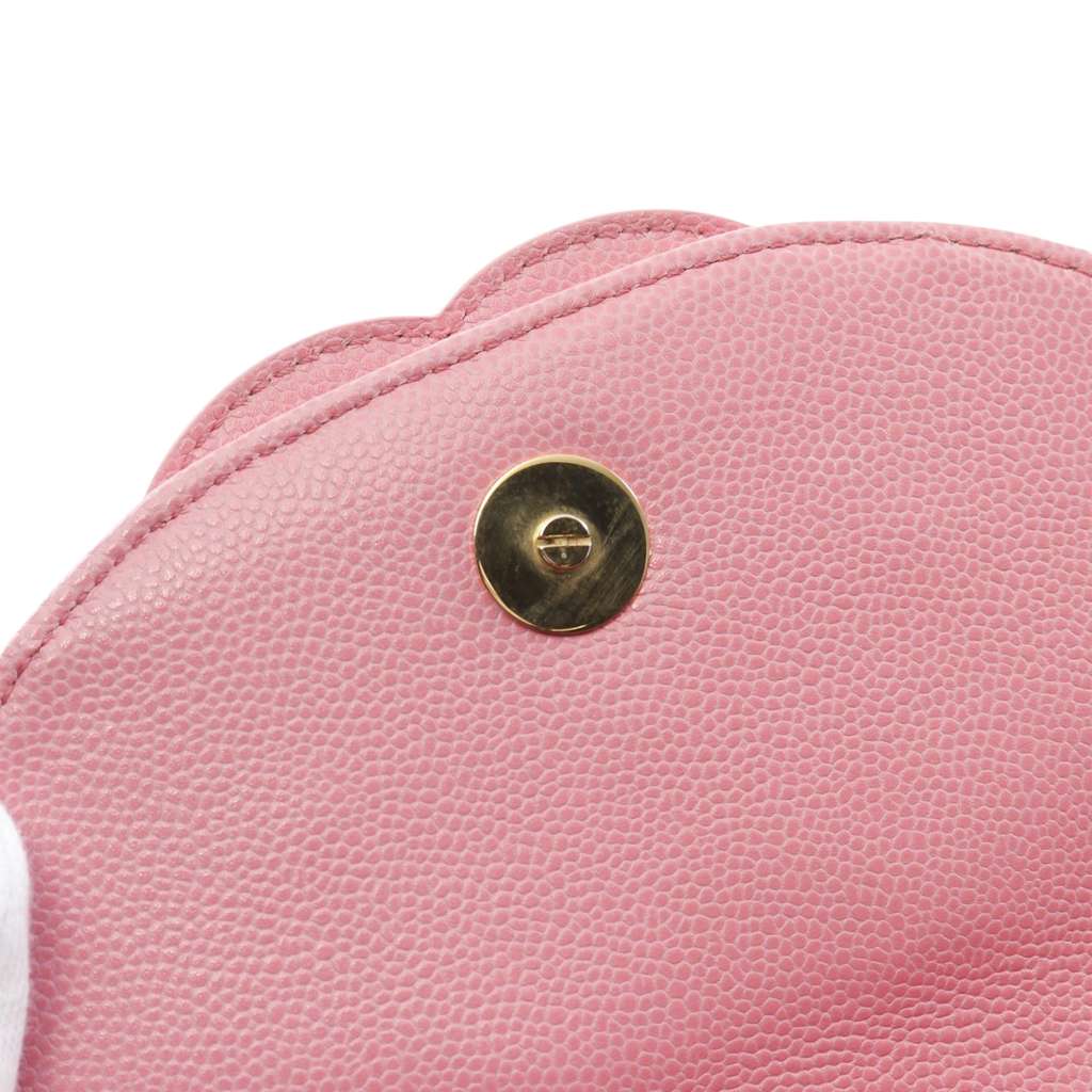 Chanel Mini Quilted Caviar CC Messenger Flap - Image 11