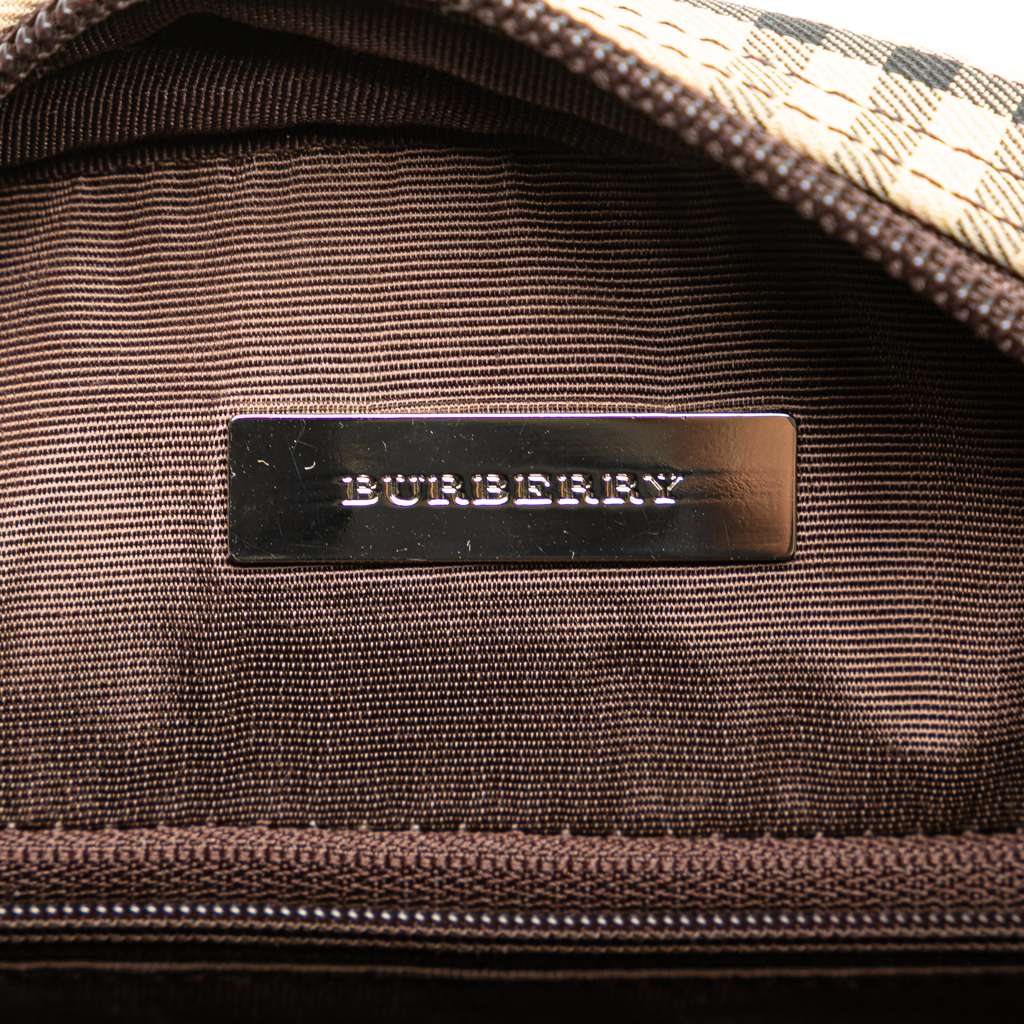 Burberry House Check Canvas Handbag - Detail 1
