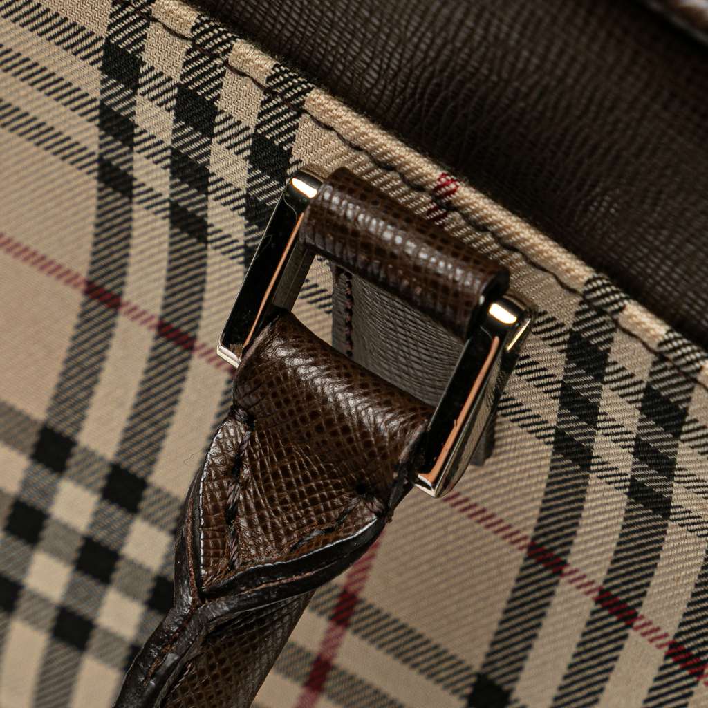Burberry House Check Canvas Handbag - Image 10