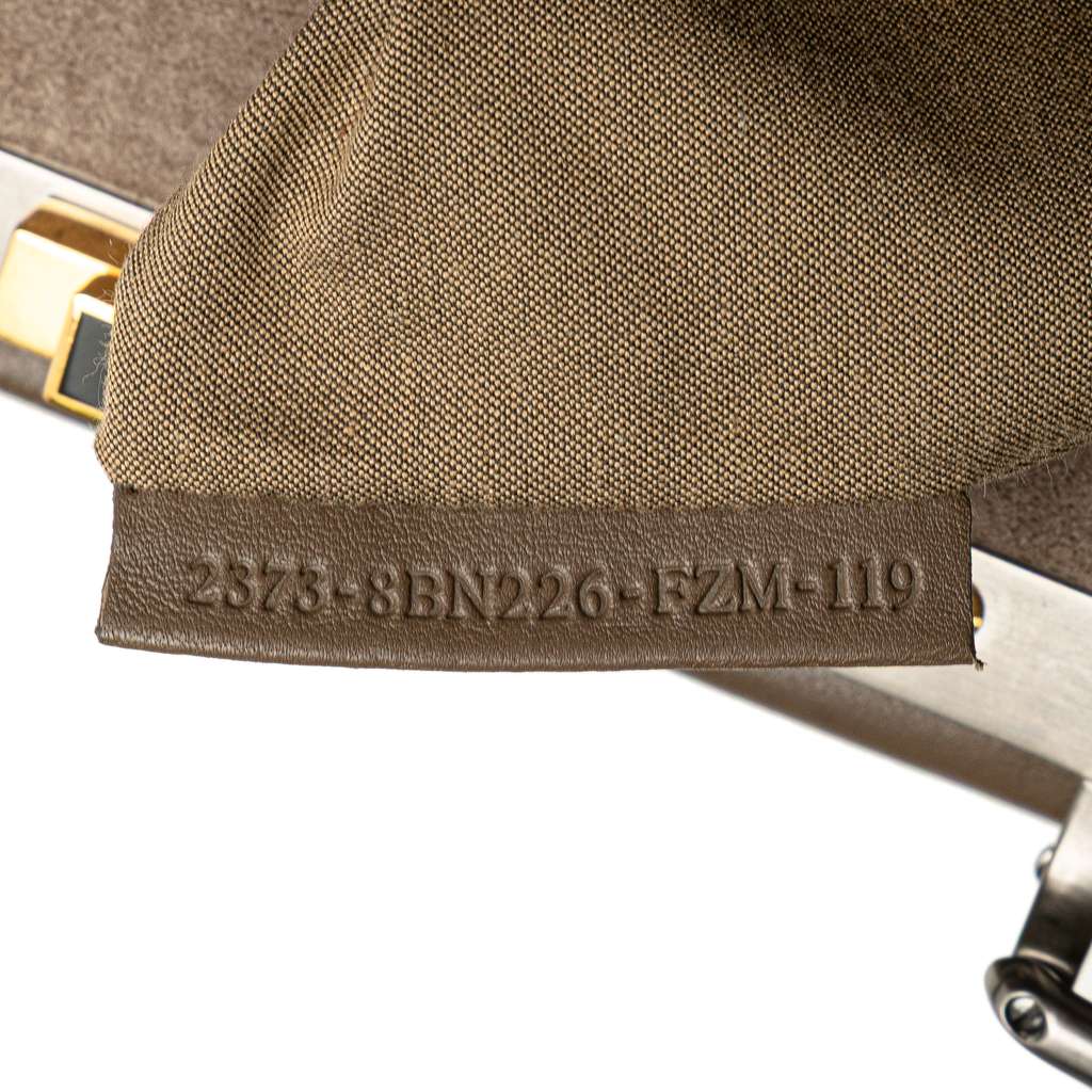 Fendi Medium Calfskin Peekaboo Iconic Satchel - Detail 1