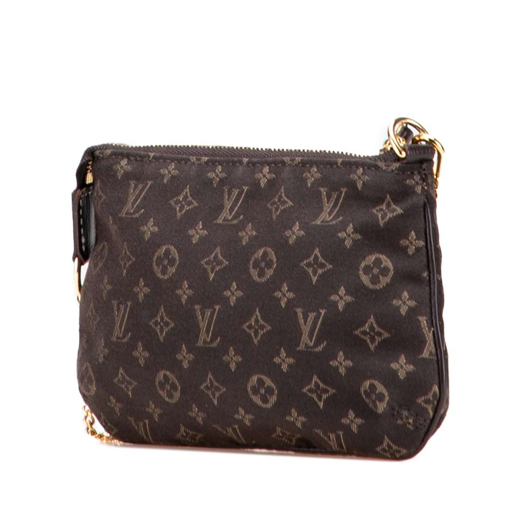 Louis Vuitton Monogram Mini Lin Mini Pochette Accessoires - Back view