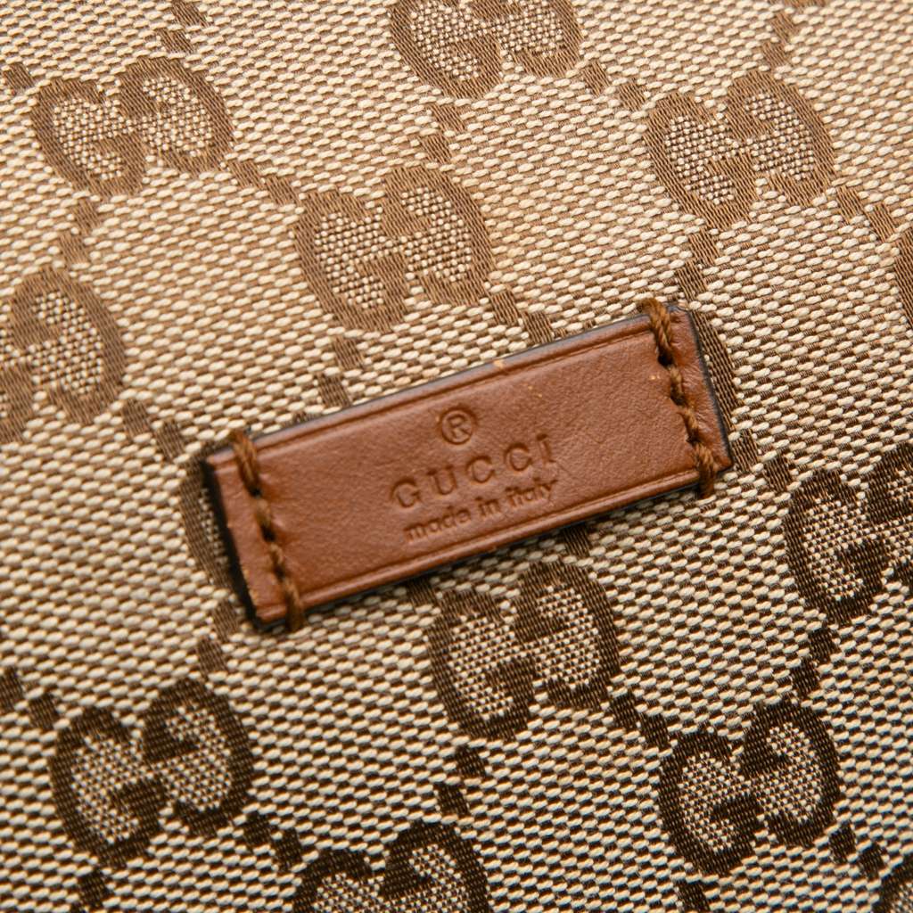 Gucci GG Canvas Web Travel Bag - 5