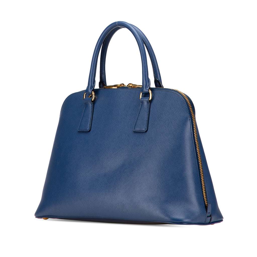 Prada Medium Saffiano Lux Promenade Satchel - 2