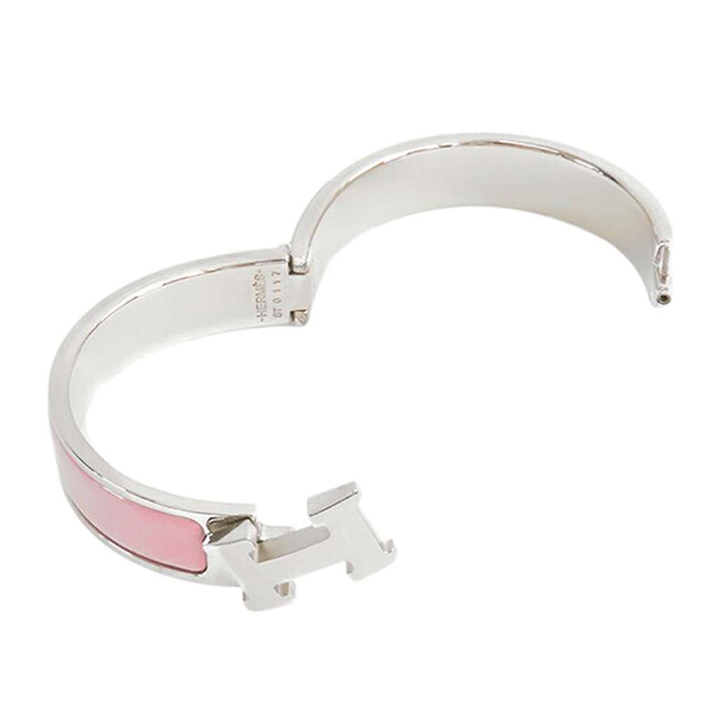 Hermès Narrow Enamel Clic H Bracelet PM - Image 6