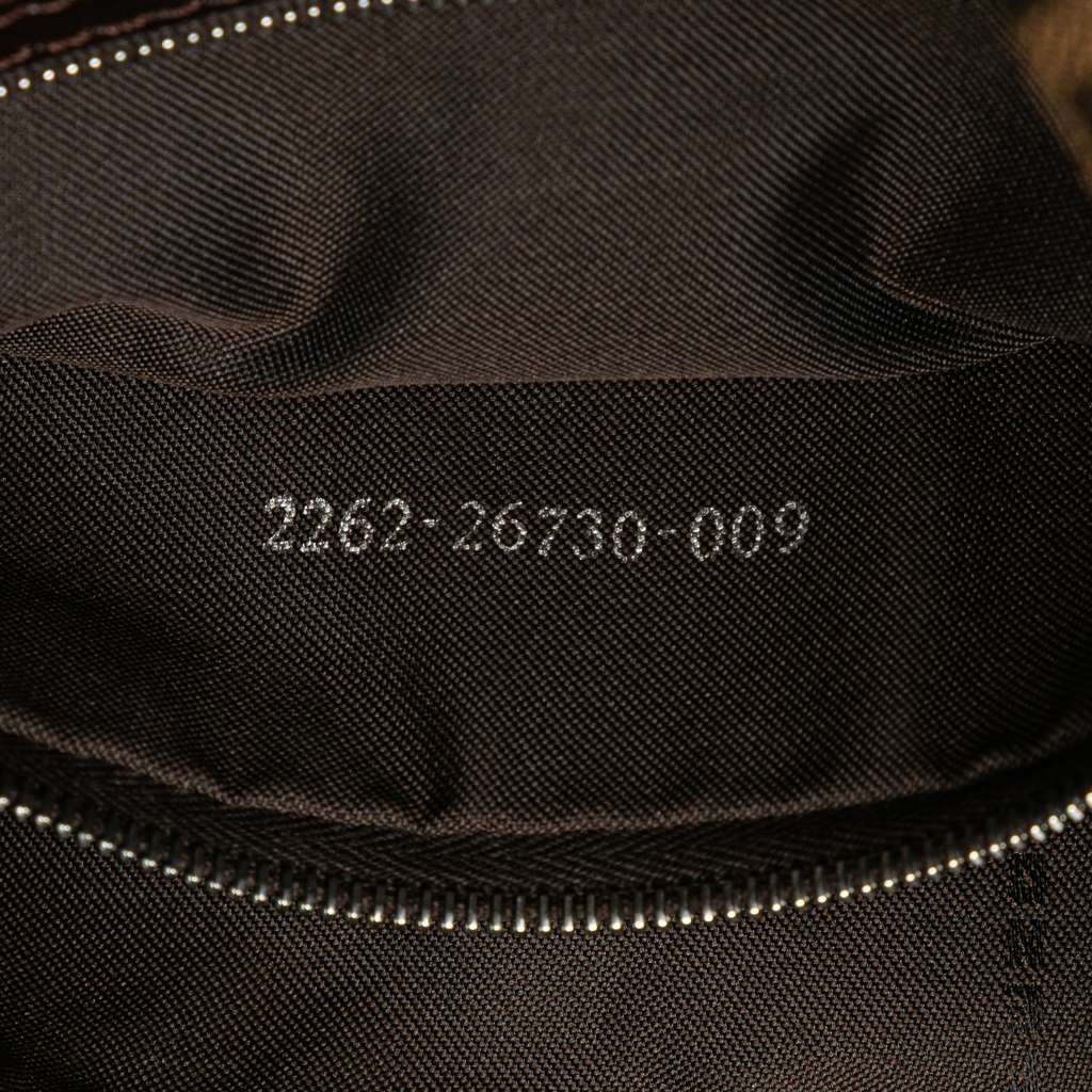 Fendi Zucca Canvas Shoulder Bag - Detail 1