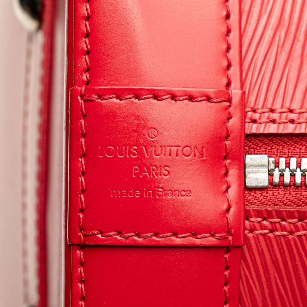 Louis Vuitton Epi Alma MM - Side view