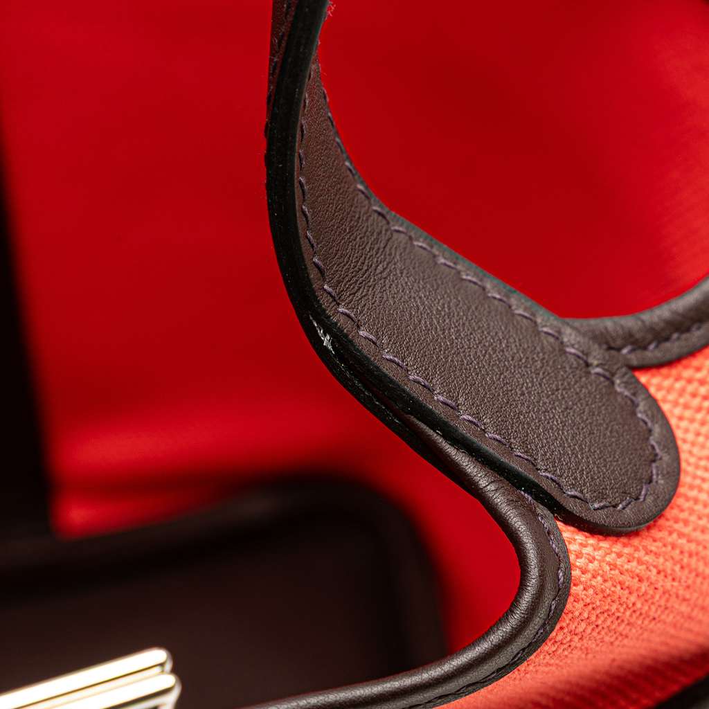 Hermès Toile Goeland and Swift Cargo Picotin Lock 18 - Detail 2