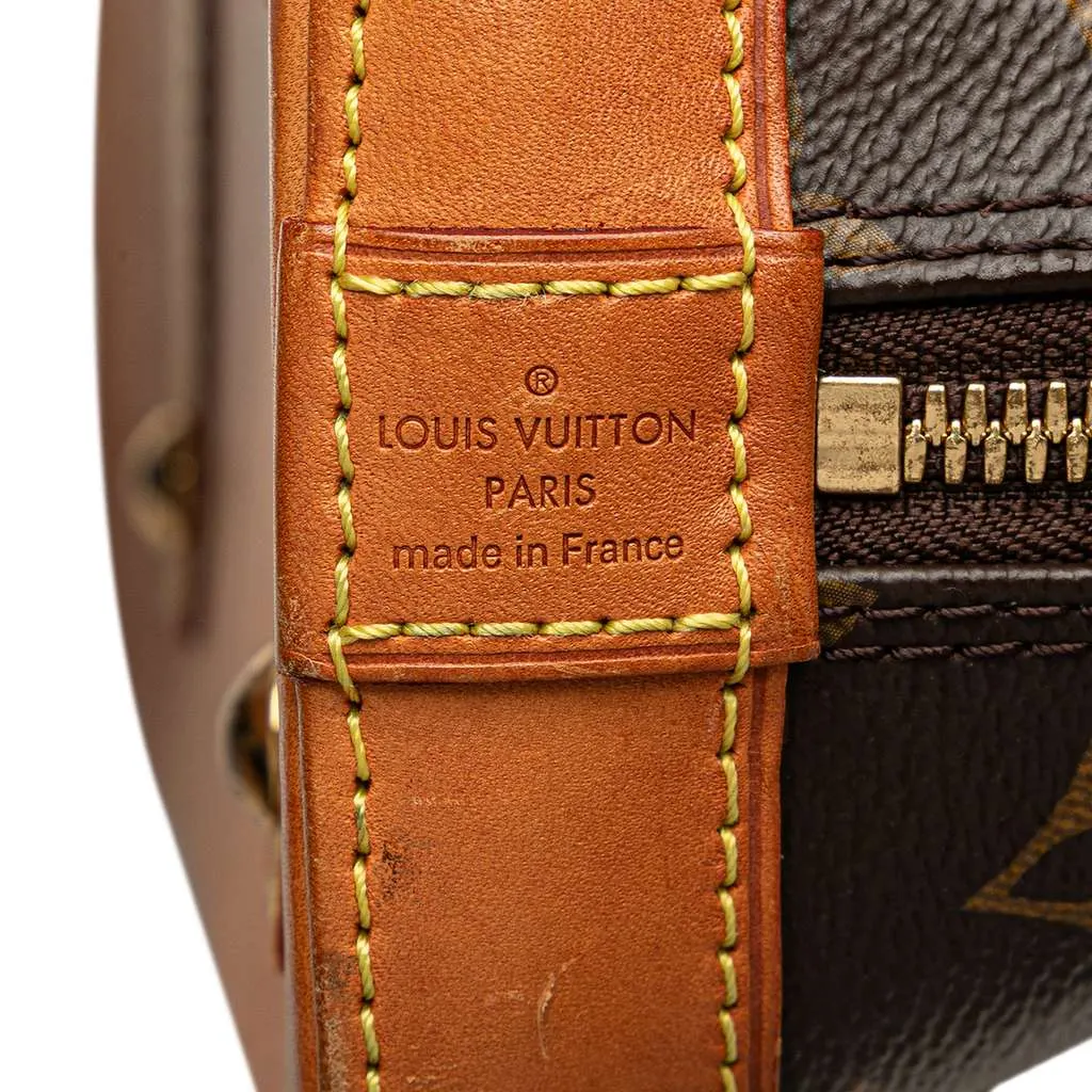 Louis Vuitton Monogram Alma BB Brown Canvas Good - Box View