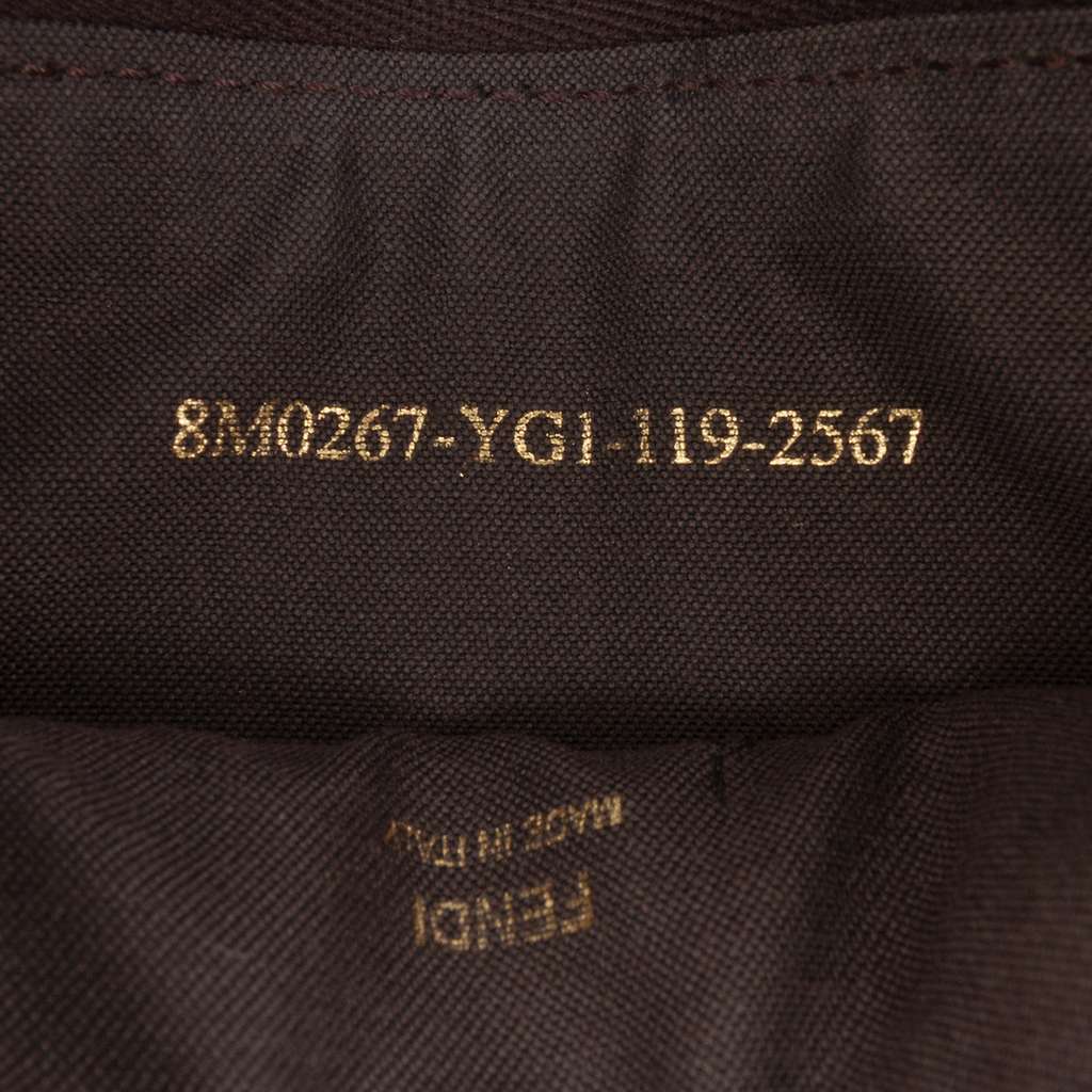 Fendi Zucchino Spalmati Chain Pochette - Detail 1