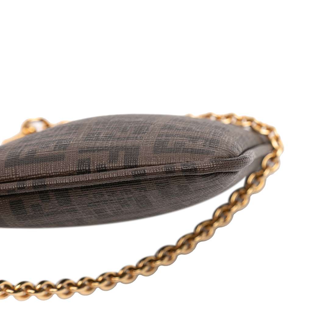 Fendi Zucchino Spalmati Chain Pochette - Image 10