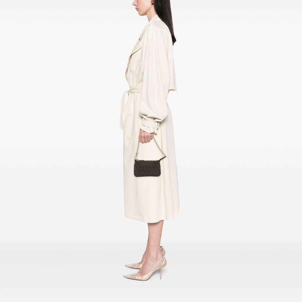 Fendi Zucchino Spalmati Chain Pochette - Image 12