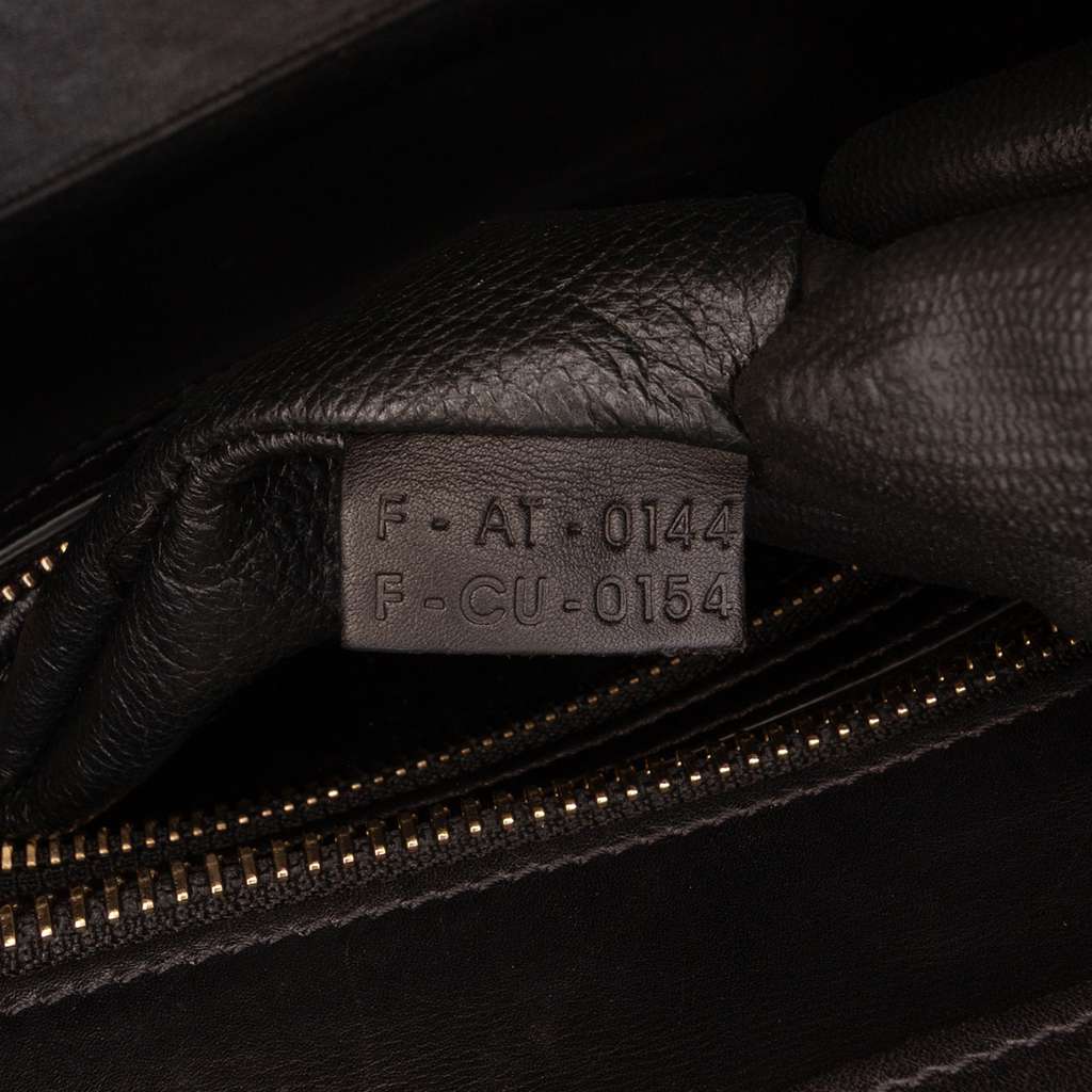 Celine Micro Bicolor Leather Luggage Tote - 5