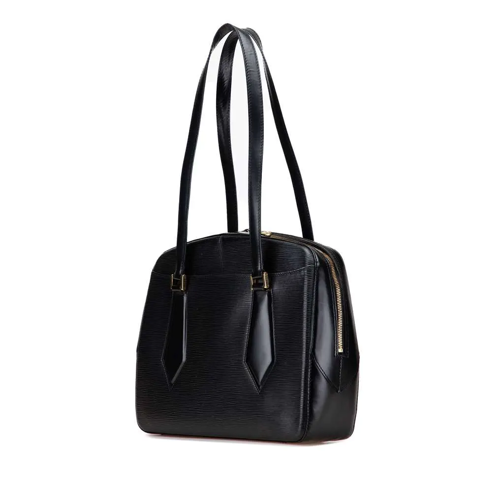 Louis Vuitton Epi Voltaire Black Leather Good - Back View
