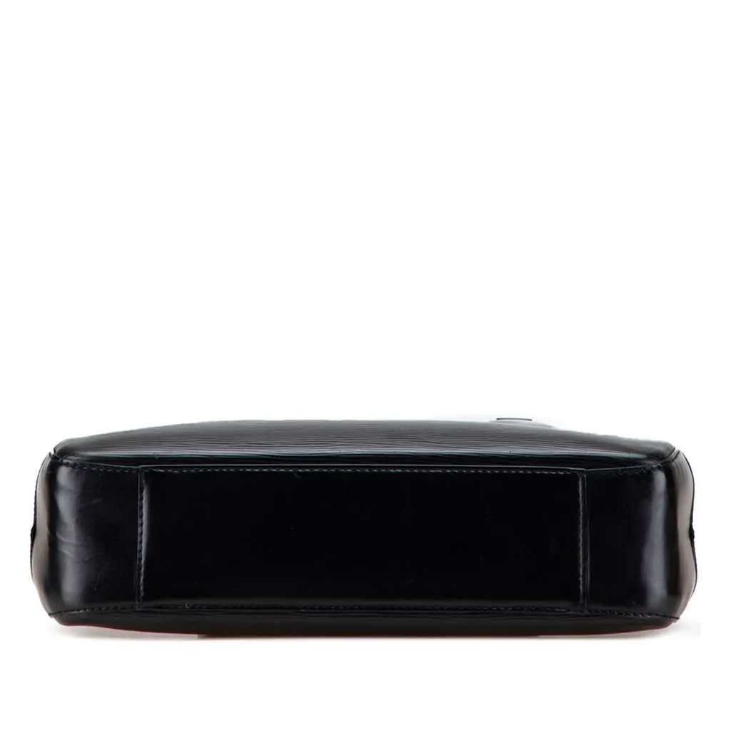 Louis Vuitton Epi Voltaire Black Leather Good - Inside View
