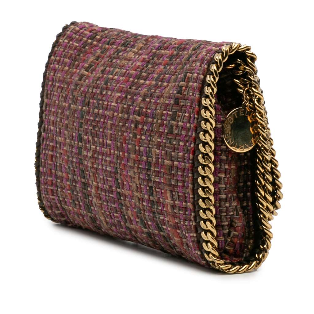 Stella Mccartney Boucle Tweed Falabella Shoulder Bag - 2