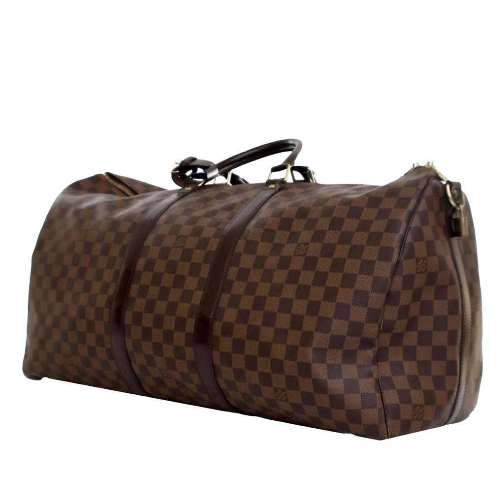 Louis Vuitton Damier Ebene Keepall Bandouliere 55 - 3