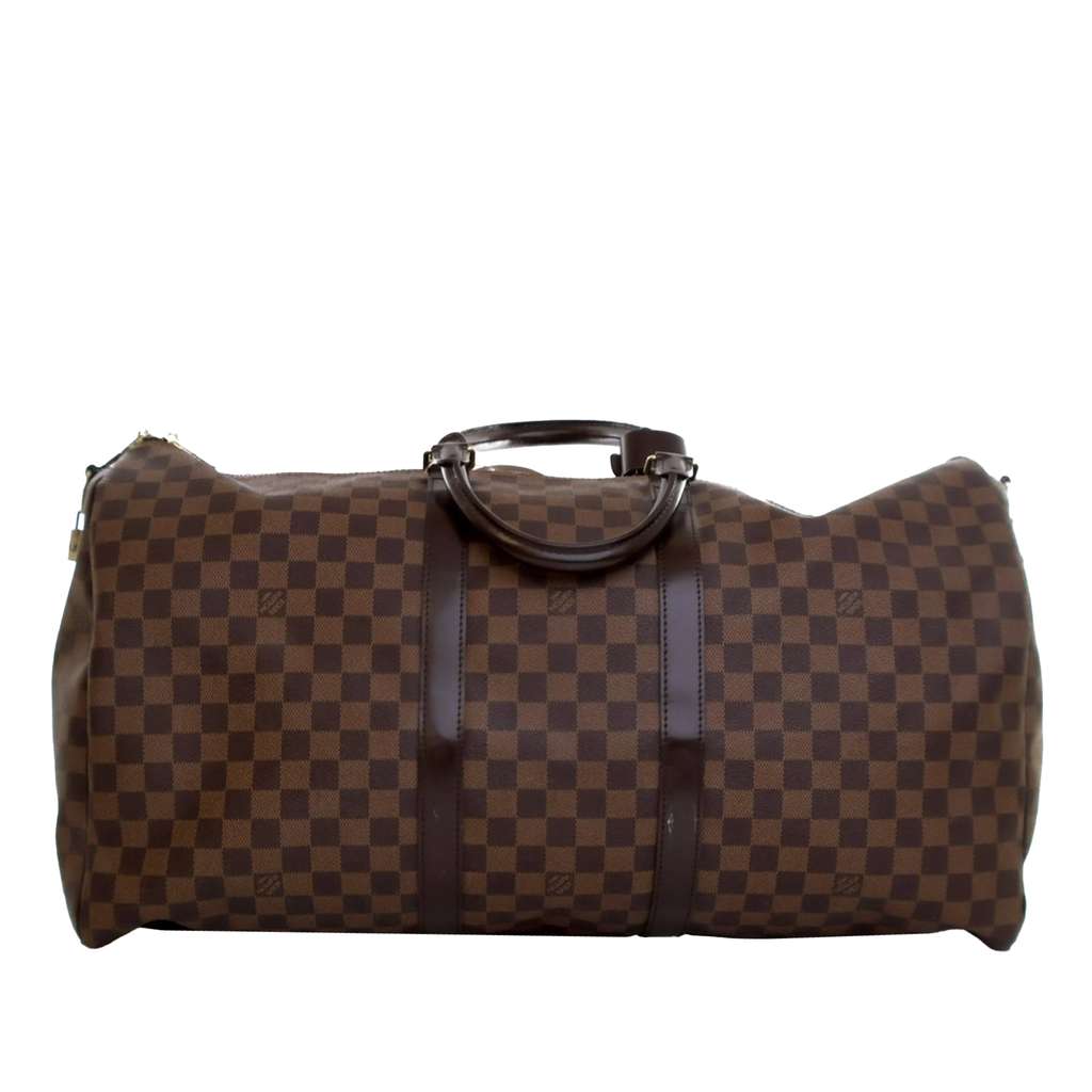 Louis Vuitton Damier Ebene Keepall Bandouliere 55 - 4