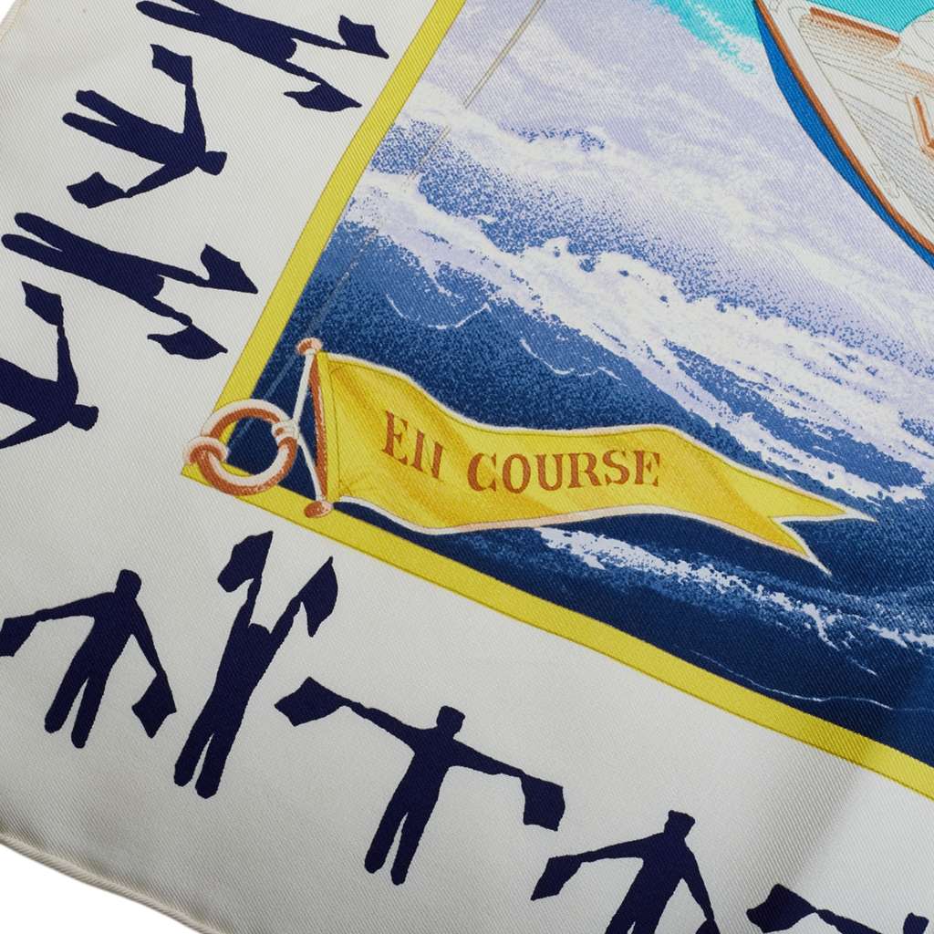 Hermès En Course Silk Scarf - Image 6