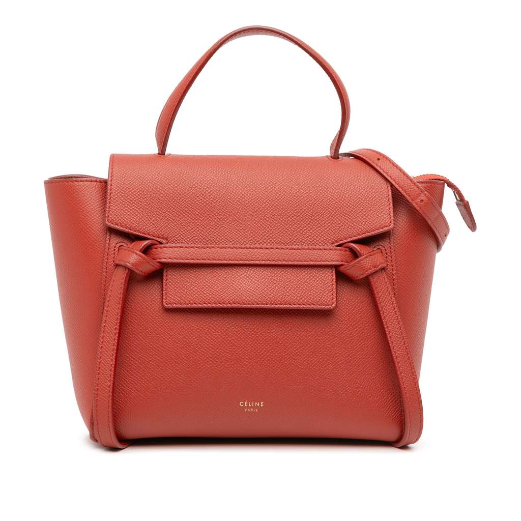 Celine Nano Grained Calfskin Belt Bag