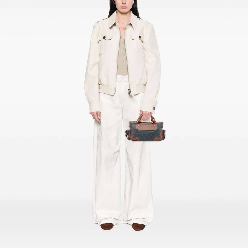 Celine Macadam Denim Boogie Handbag - Image 17