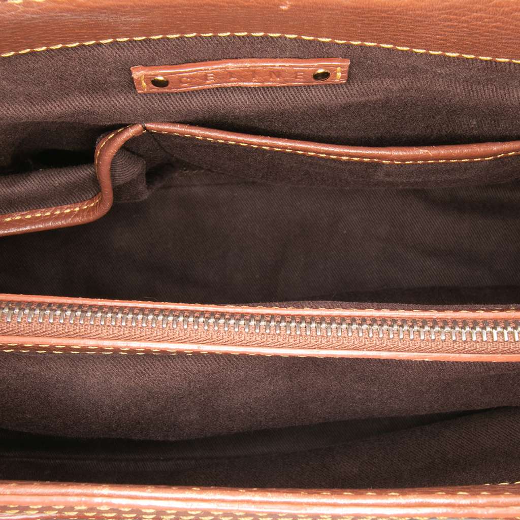 Celine Macadam Denim Boogie Handbag - 4