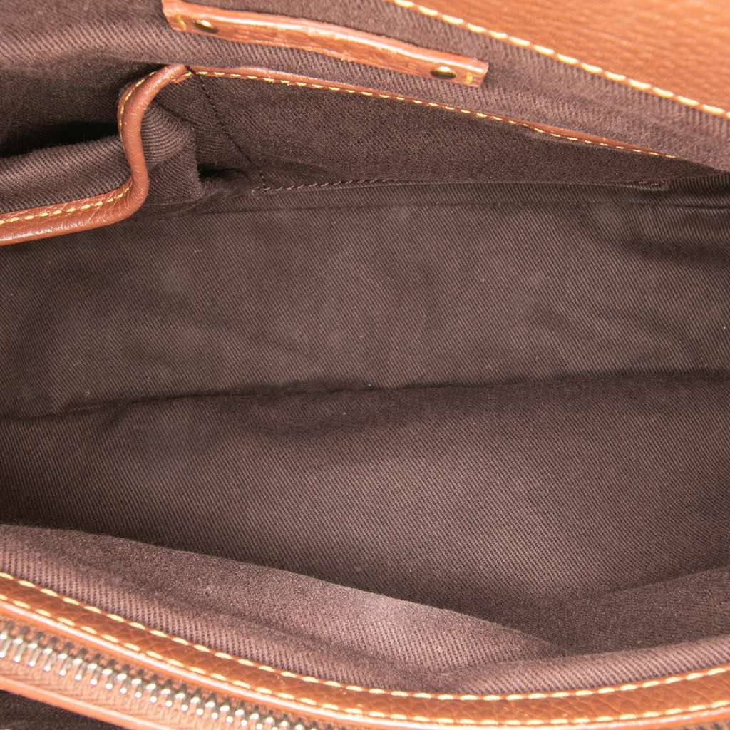 Celine Macadam Denim Boogie Handbag - Side view