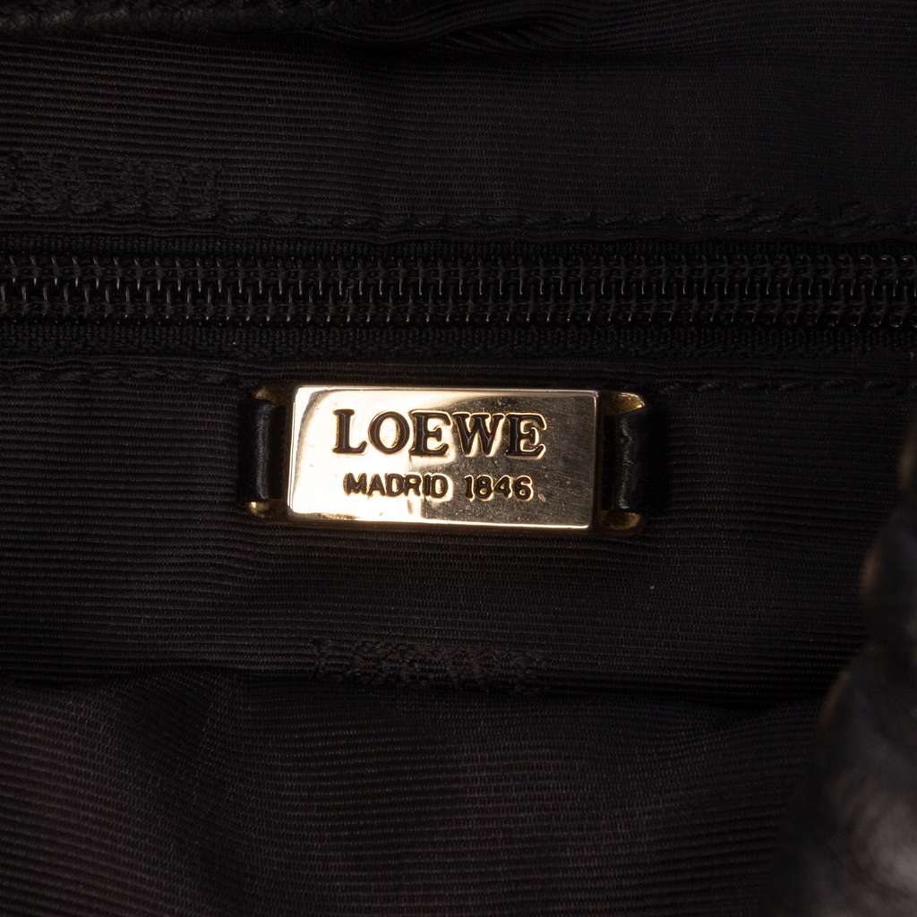Loewe Anagram Leather Crossbody - Side view