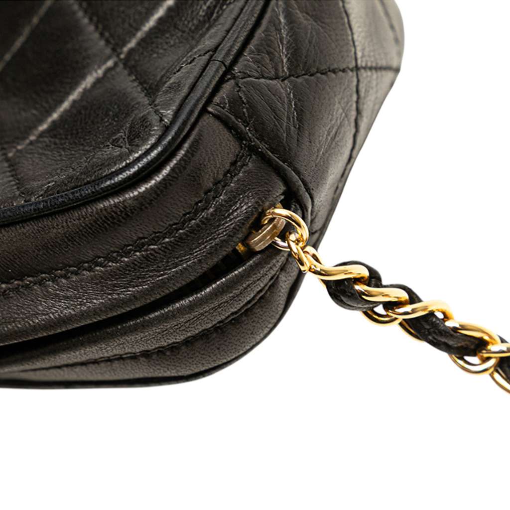 Chanel Quilted Lambskin Tassel Pouch - Image 10