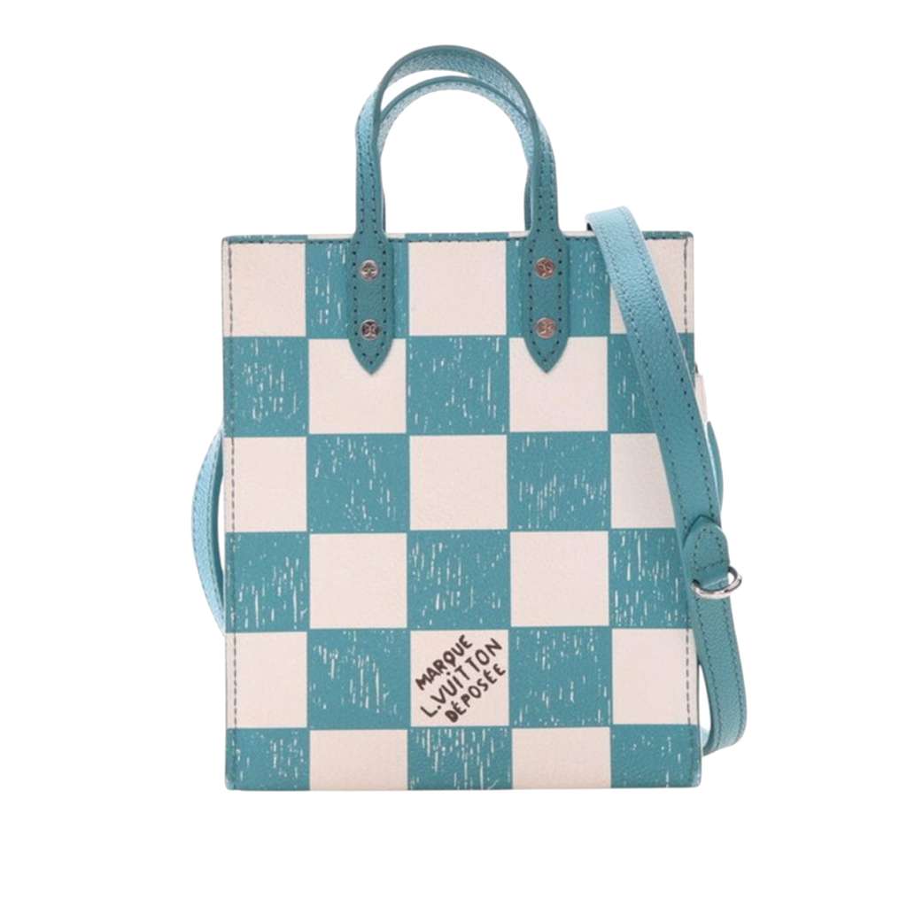 Louis Vuitton Damier Checkerboard Sac Plat XS