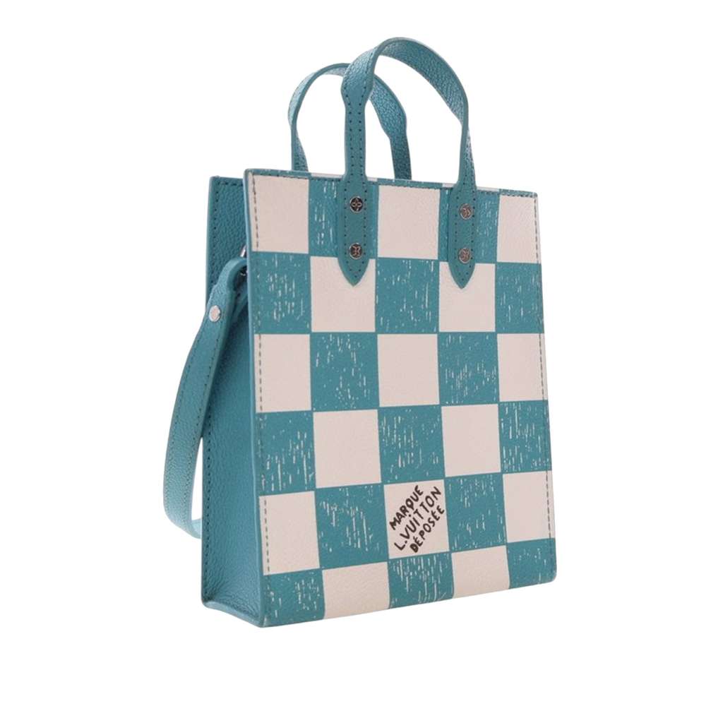 Louis Vuitton Damier Checkerboard Sac Plat XS - Back view