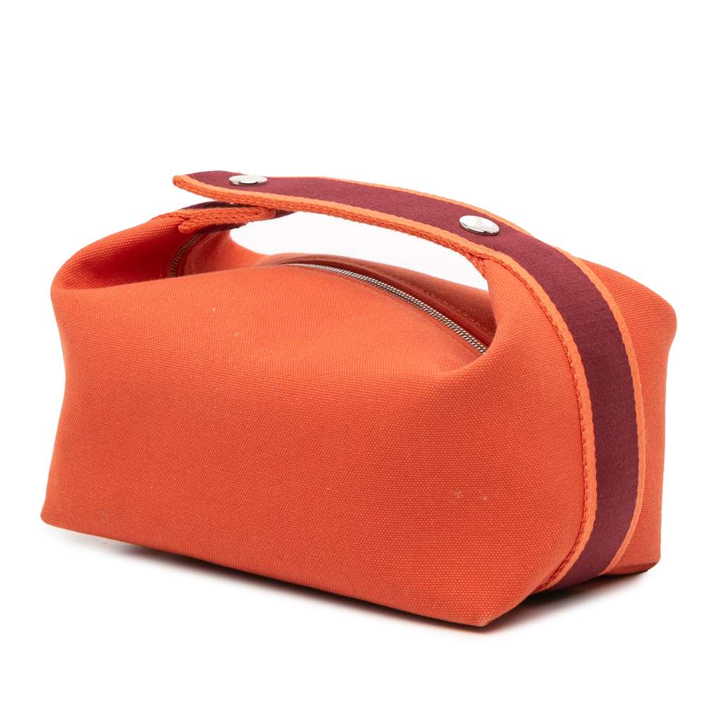 Hermès Small Canvas Bride A Brac Case - Back view