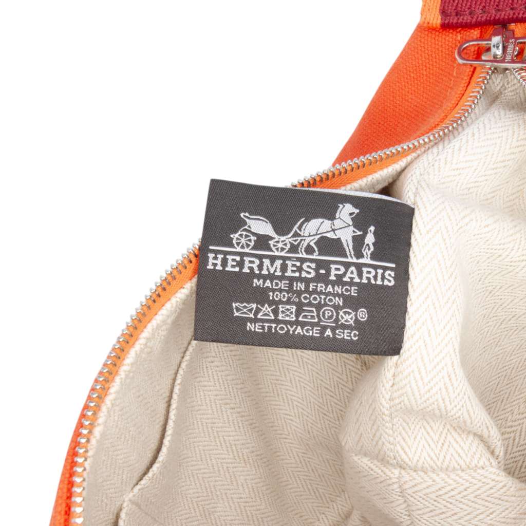 Hermès Small Canvas Bride A Brac Case - Side view