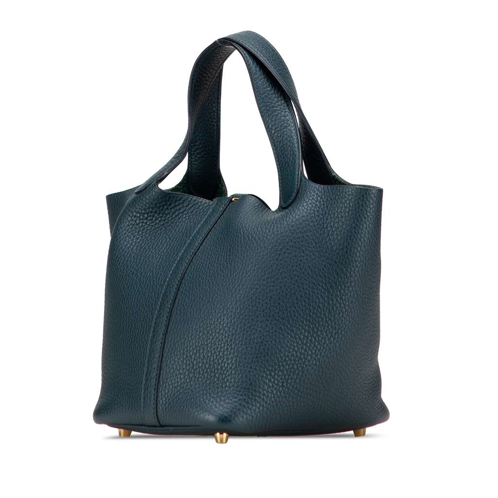 Hermès Clemence Picotin Lock 18 - Back view