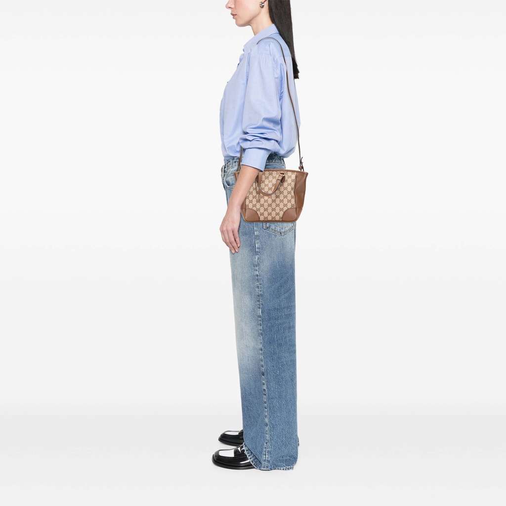 Gucci Small GG Canvas Bree Satchel - Image 14