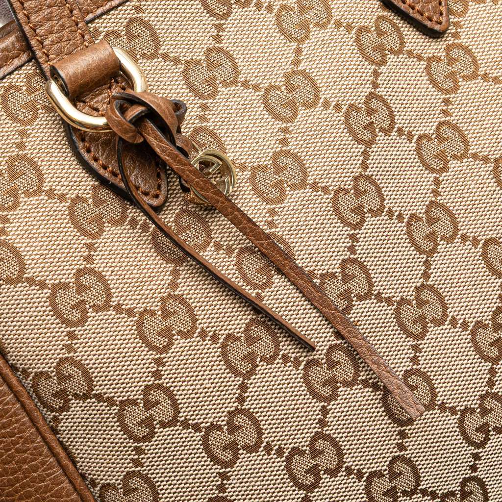 Gucci Small GG Canvas Bree Satchel - Detail 2