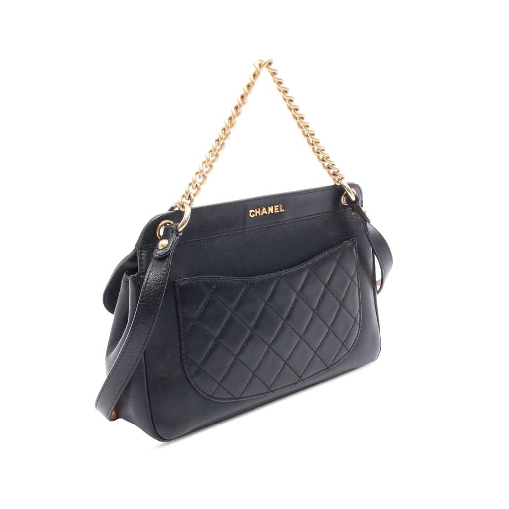 Chanel Quilted Lambskin Curved Flap - 2