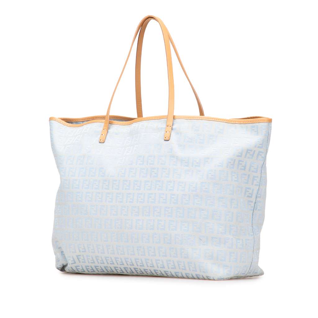 Fendi Medium Zucchino Canvas Roll Tote - 2