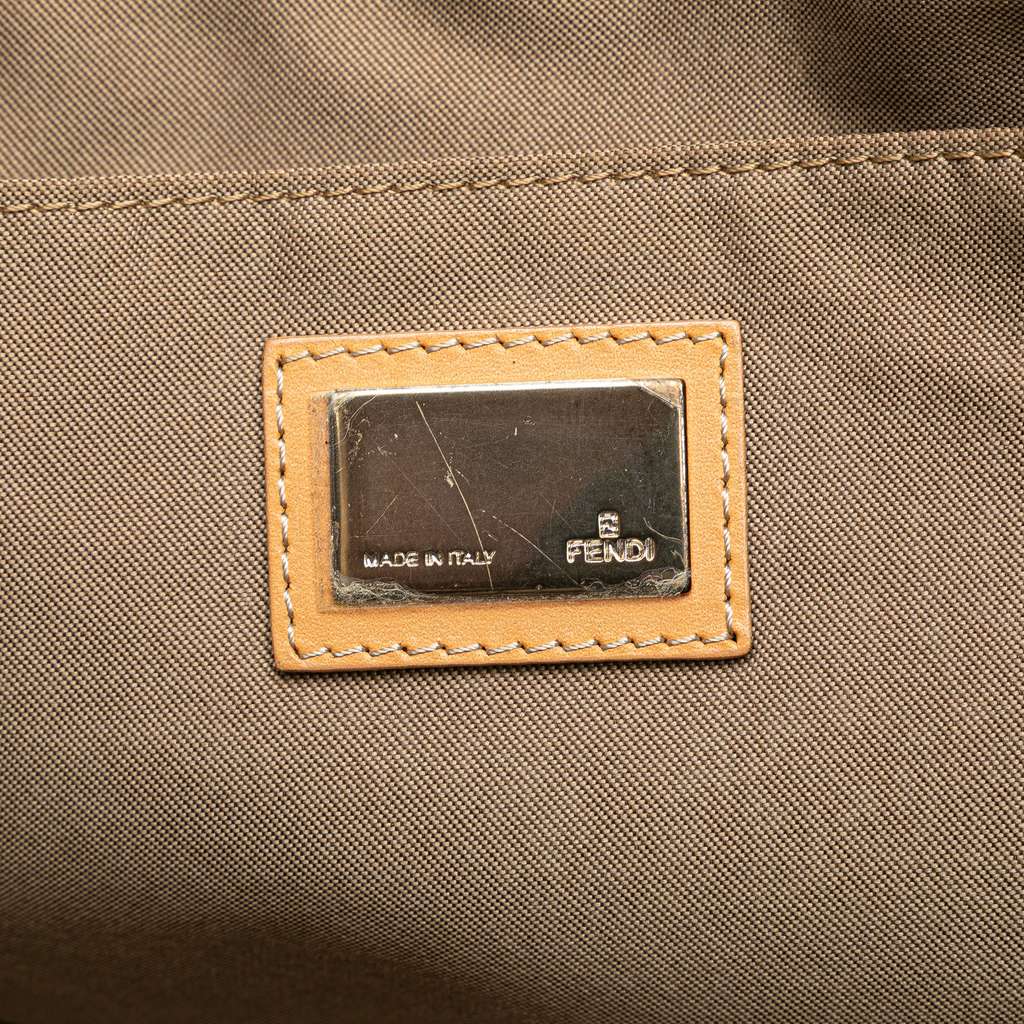 Fendi Medium Zucchino Canvas Roll Tote - 5