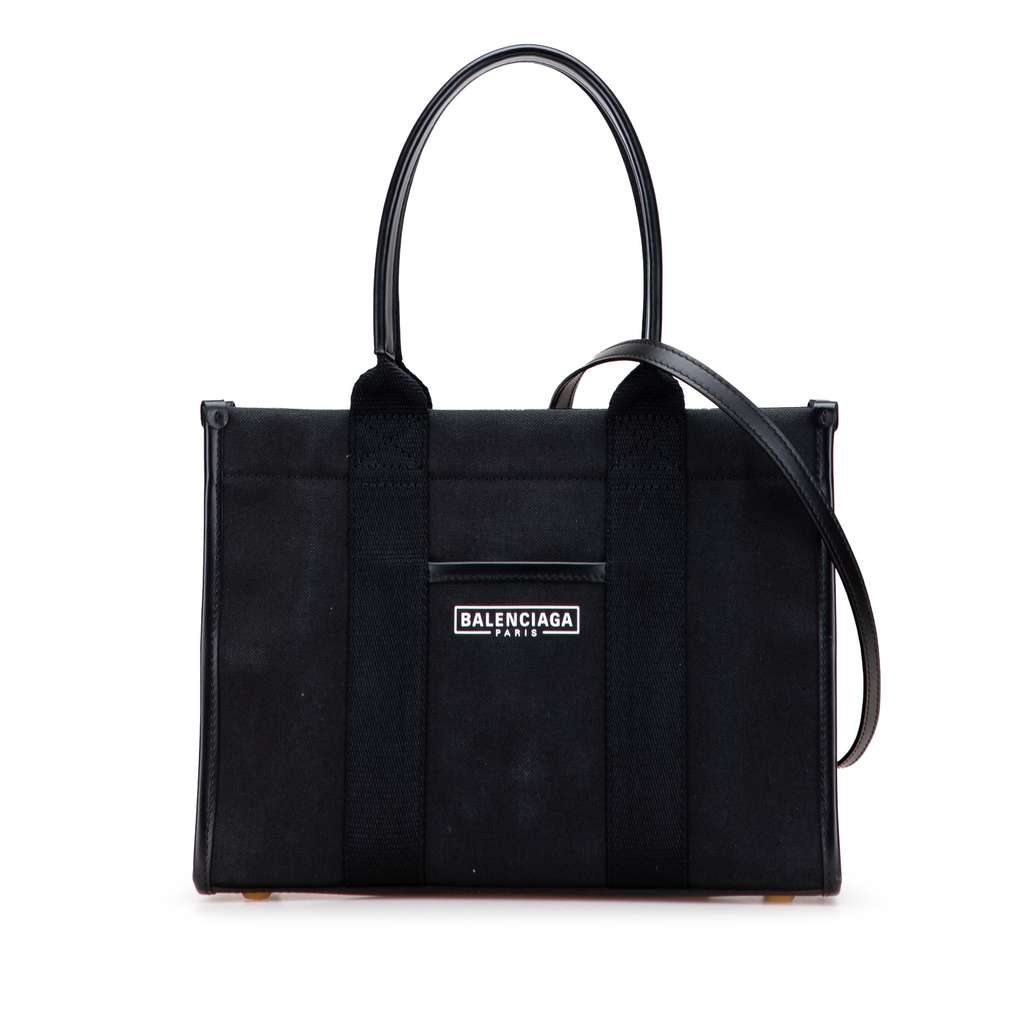 Balenciaga Small Canvas Hardware Tote