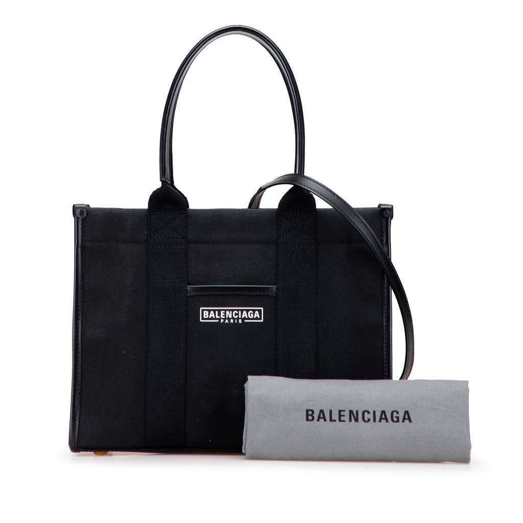 Balenciaga Small Canvas Hardware Tote - Image 12
